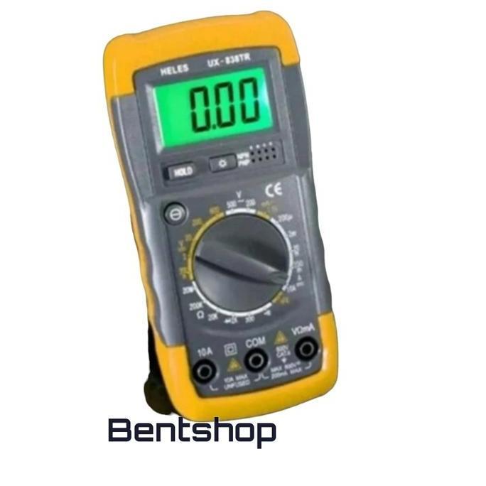 Multitester Multimeter Digital Heles UX-838TR UX 838 TR UX 883 Original