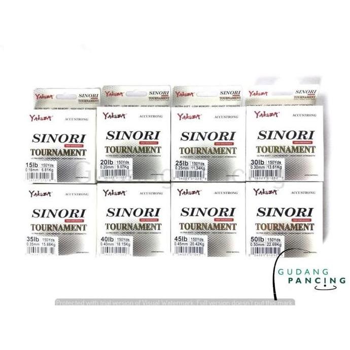 Senar Pancing Yakuza Sensor | Sinori Tournament