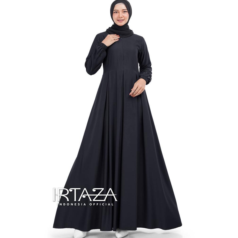 Tanisha Dress Gamis Polos Original Rayon Twill Premium