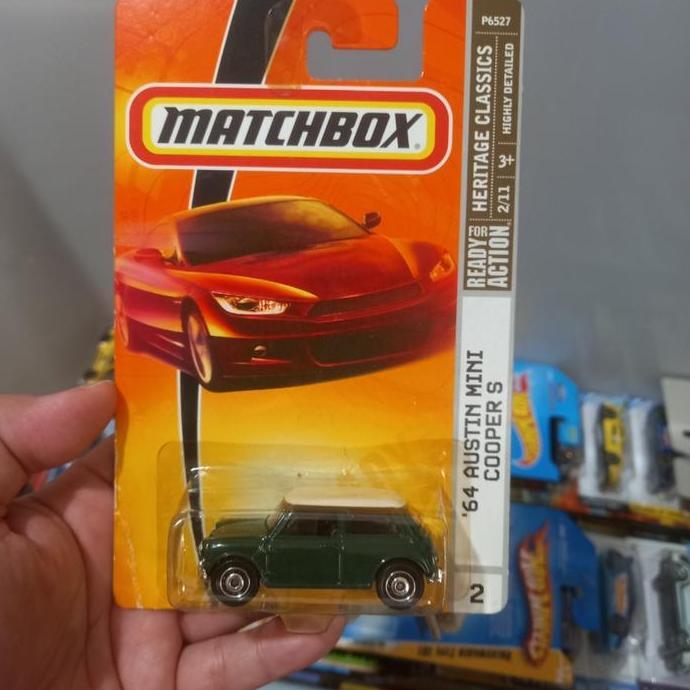 Matchbox Mini Cooper Hijau Vintage Rare