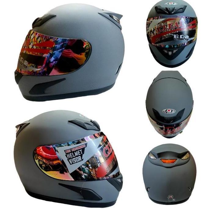 VIRALL HELM FULL FACE JPN HITAM DOFF *