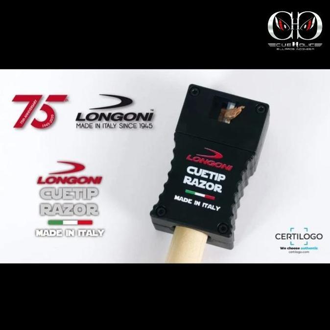 Longoni Cue Tip Razor - Rautan Tip Stik Biliar