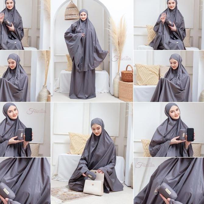 Fazilla Mukena Parasut Korea Premium Traveling Mini Pouch Terkecil