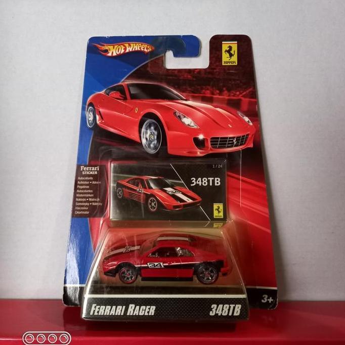 Hot Wheels Ferrari Racer 348TB Merah Red