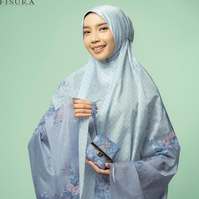 Fisura Scarf Mukena Traveling Mini Aisyah Muslim Sajadah