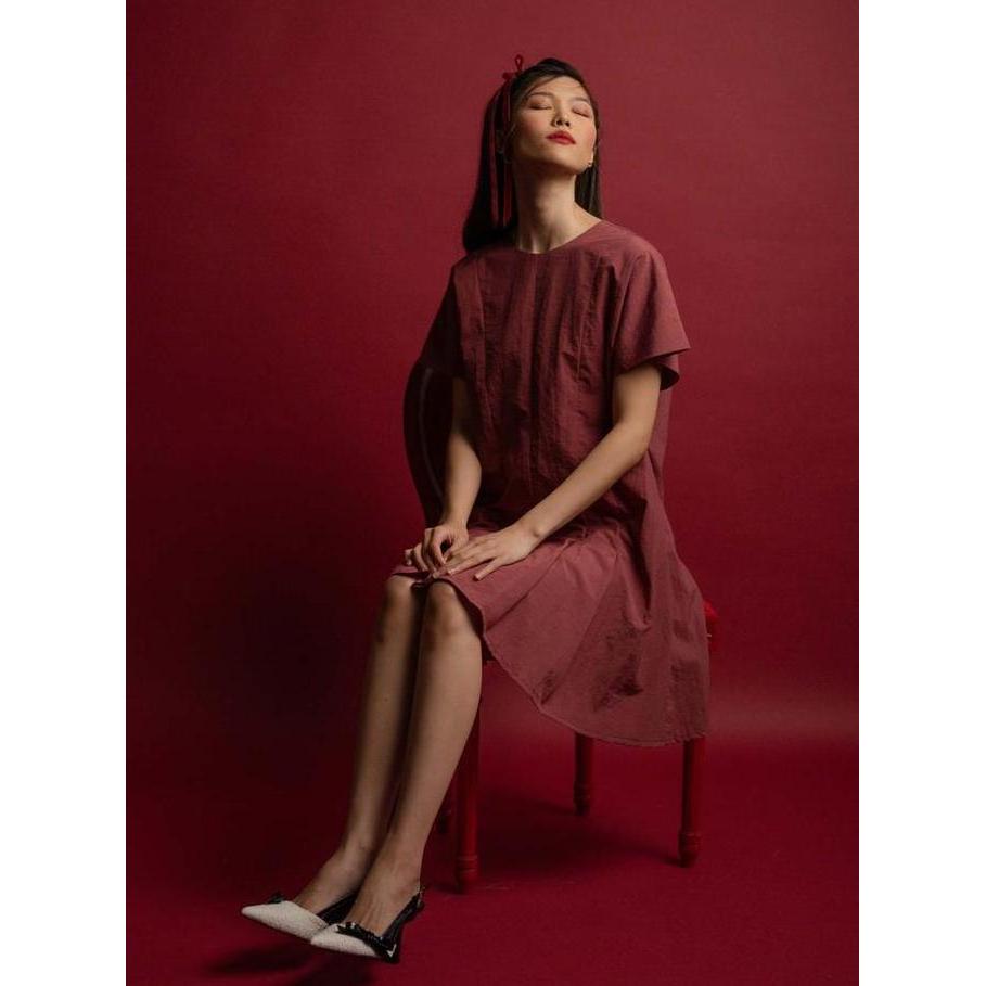 Saless Novere Tiktok - Petals Dress