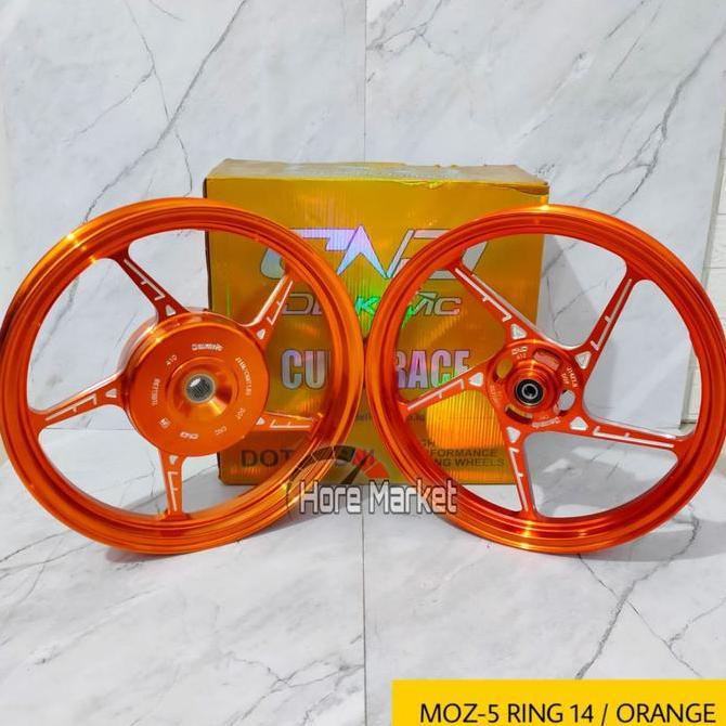 VELG DELKEVIC MOZ 5 RING 14 BEAT / SCOOPY / VARIO 110 / VARIO 125 / 150 / GENIO STYLO 160 CBS / VARI