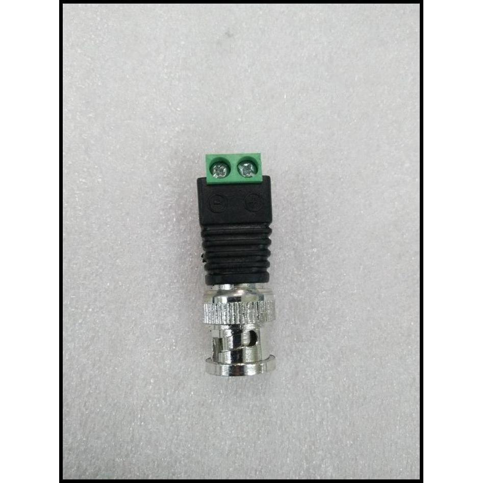 TERBARU JACK DC CAMERA - CONNECTOR BNC - KONEKTOR JACK BNC MALE TO TERMINAL 