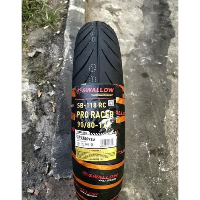 SWALLOW PRO RACER Ring 14 Tubeless Ban Motor Ring 14 Ban Motor Matic ban  balap Original