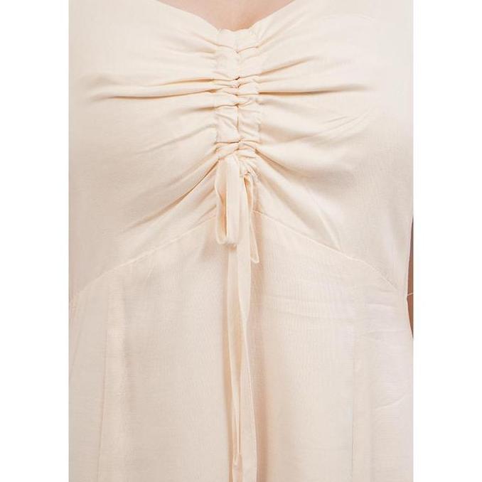 Termurah Colorbox Puff Sleeves Midi Dress I-Ddwkey125C138 Ecru