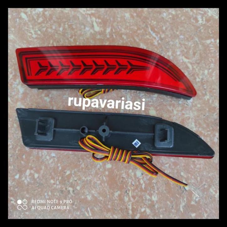 BEST DEAL REFLEKTOR BUMPER BEMPER BELAKANG TOYOTA RUSH LAMA / DAIHATSU TERIOS LAMA 2006 2007 2008 20