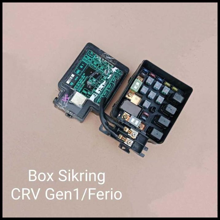 TERLARIS BOX SEKRING FUSE BOK SIKRING HONDA FERIO CRV GEN 1 