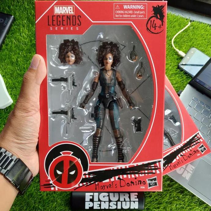 MARVEL LEGENDS SERIES DEADPOOL 2 DOMINO XMEN ORIGINAL HASBRO ACTION FI