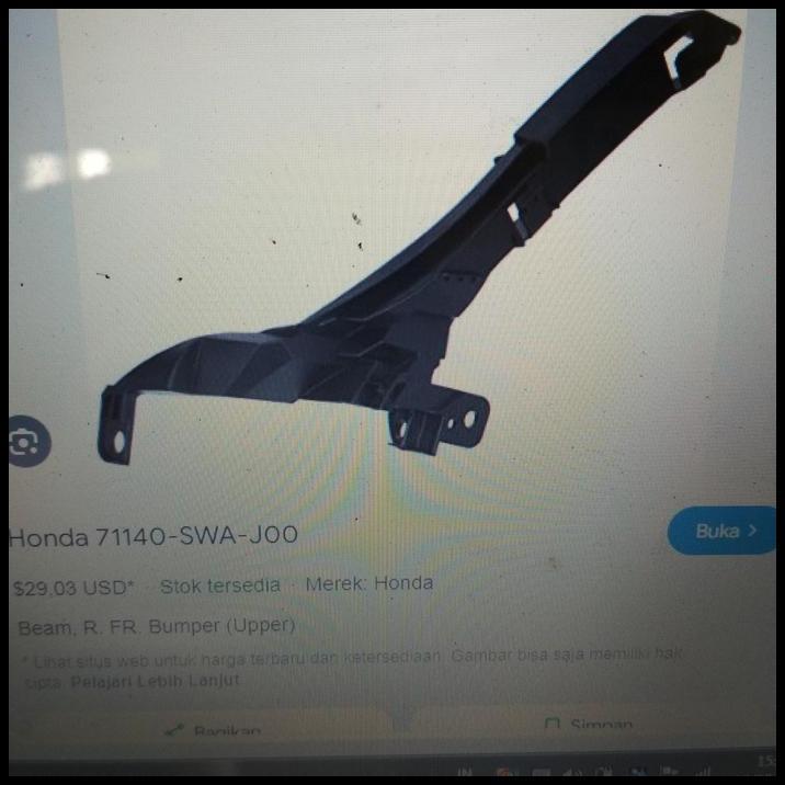 TERLARIS BRACKET BREKET HEADLAMP LAMPU DEPAN KANAN CRV 2008-2013 71140-SWA-J00 