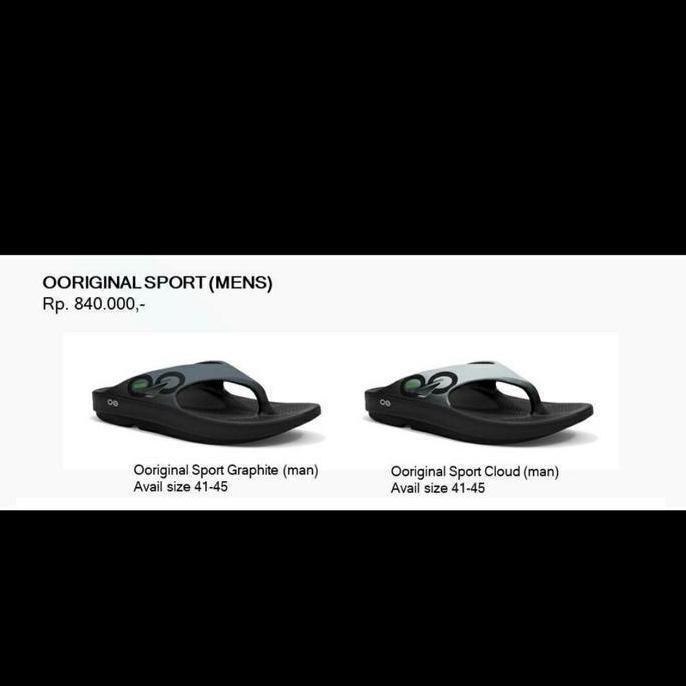 sandal oofos orinal men