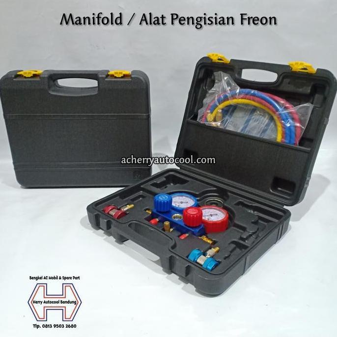{{{{}}] Manifold / Alat Isi Freon Ac Mobil