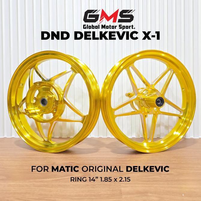 VELG DELKEVIC SERIES X-1 BEAT VARIO 110 125 150 160 AEROX NVX AEROX 155 AEROX NEW OLD NMAX NEW 2020 