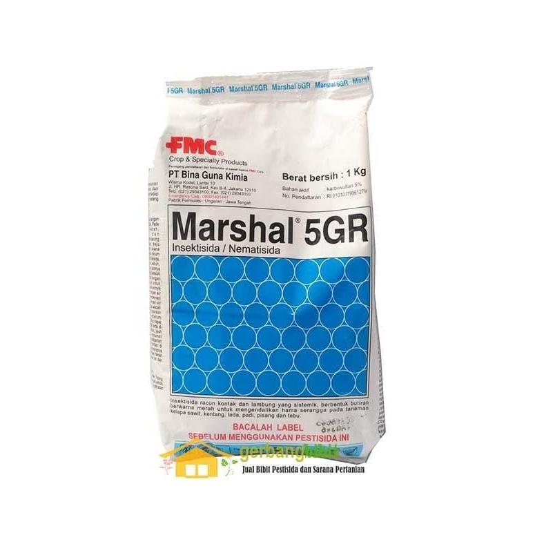 Insektisida Sistemik Nematisida Marshal 5Gr Untuk Ulat