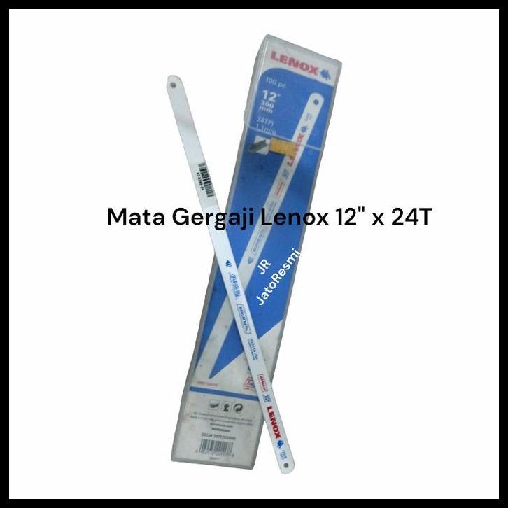 TERMURAH LENOX MATA GERGAJI BESI 12" X 24T (HALUS) MADE IN USA 