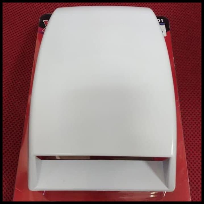 HOT DEAL AIR FLOW KAP MESIN UNIVERSAL SEDAN AGYA AYLA BRIO JAZZ WARNA PUTIH 