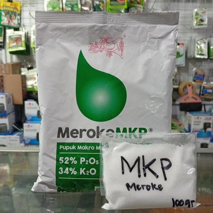 siap kirim] Pupuk MKP Meroke Repack 100gr MerokeMKP Pupuk Makro Majemuk PK Fosfat