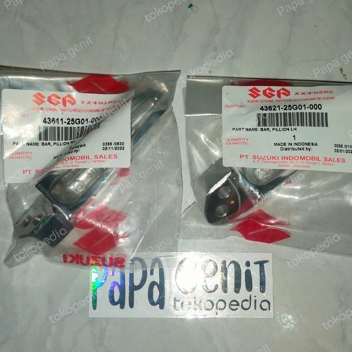 step belakang spin 125 original kanan dan kiri pnp satria fu
