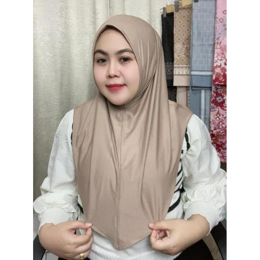 PAKET PROMO Hijab Segitiga Instan Oval Jersey Terbaru - Model Muslim - Kerudung Bergo Wanita Dewasa 