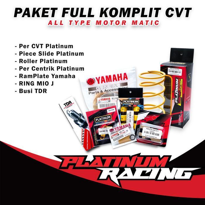 Paket Kirian Cvt Beat Fi Scoopy Fi Esp 2021 Beat Karbu Genio Full Komplit - Platinum Racing Original