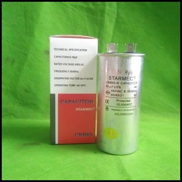 HOT DEAL CAPASITOR AC 50UF/450V AC 2PK SHARP LG DAIKIN SAMSUNG GREE MIDEA TCL