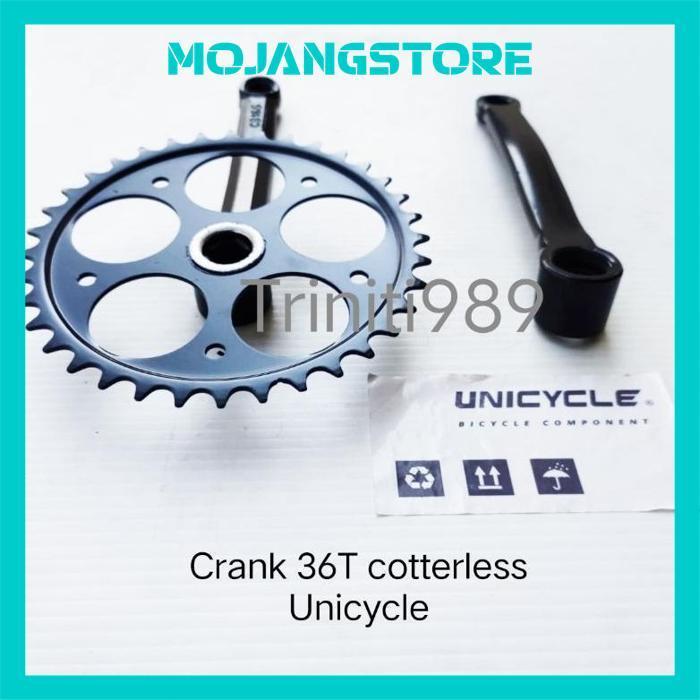 Gb29 Crank/Gear/Gir Sepeda 36T As Kotak Cotterless Unicycle Original