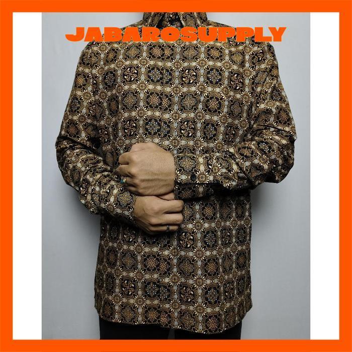 Kemeja Batik Lengan Panjang Minimalis Hamada Fashion / Kemeja Premium / Kemeja Hamada Modern
