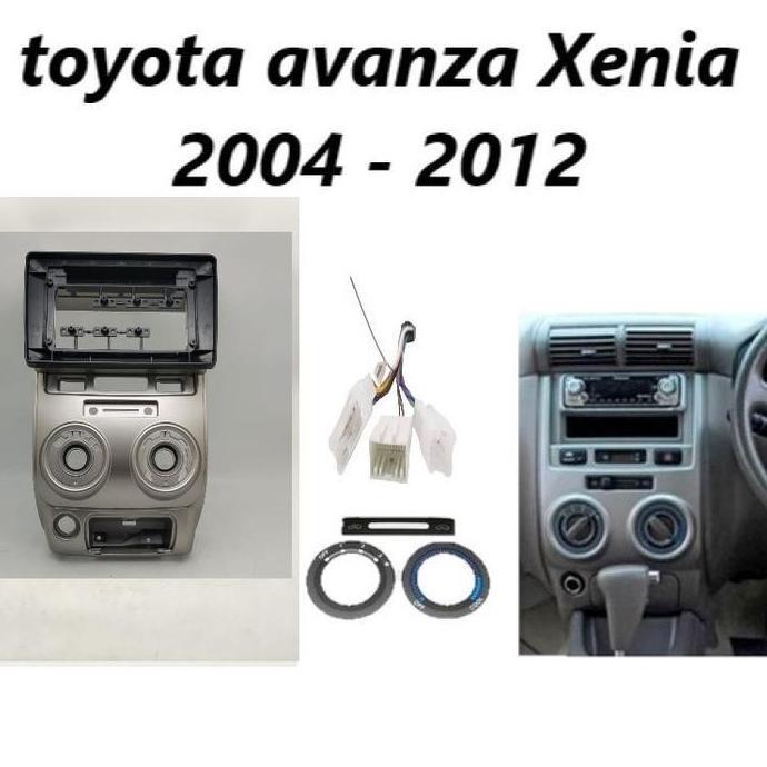 FRAME HEADUNIT ANDROID 7 INCH / 9 INCH/ 10 INCH TOYOTA AVANZA XENIA 2004 - 2011