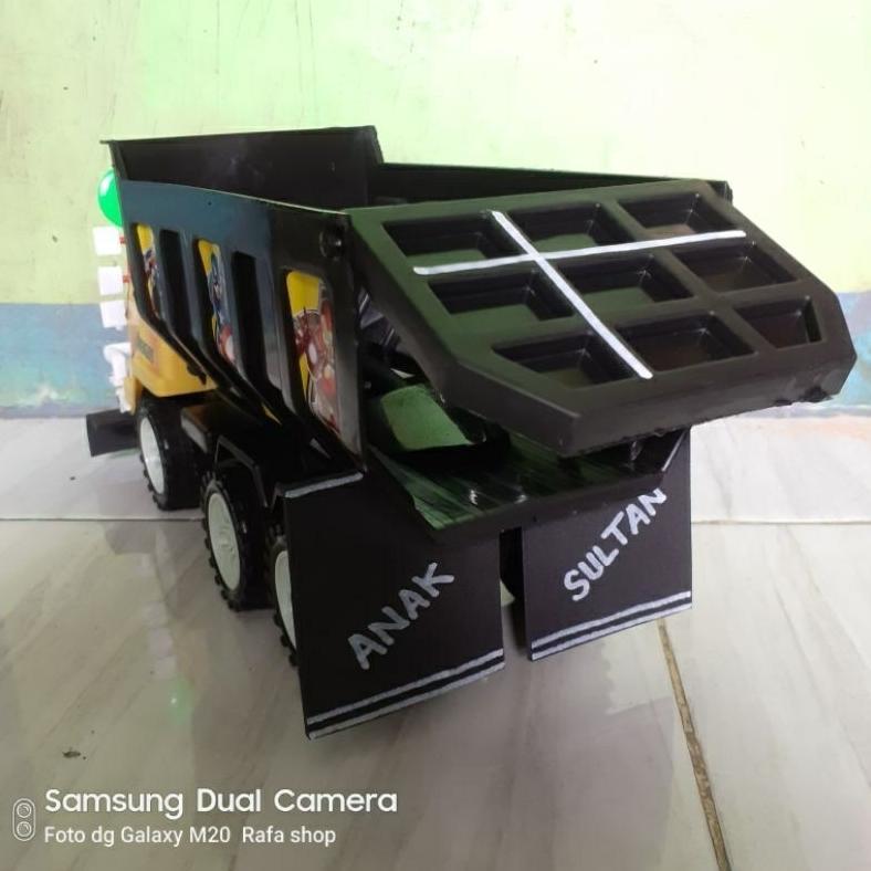 PAKET HEMAT` [COD] Truk Modifikasi Mobil plastik Truck Mainan Truk pasir TTP02 Avenger KEKINIAN