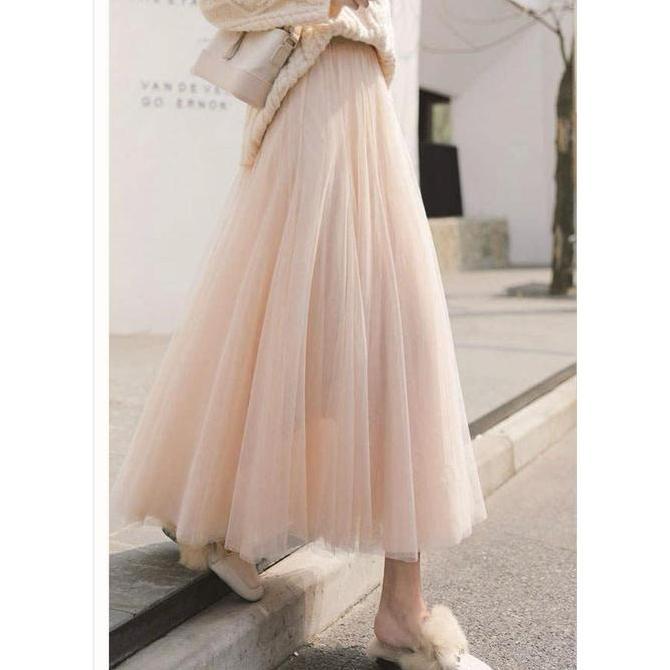 DISKON ROK TUTU 3LAYER PECAH 8 BAHAN PREMIUM ,5788