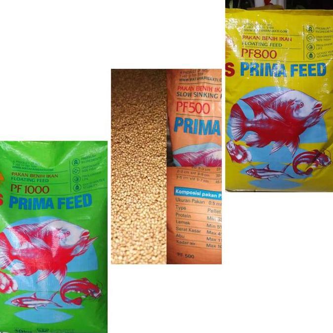 Pf 1000 Pf 800 Pf 500 reapack 1 kg pelet ikan baby