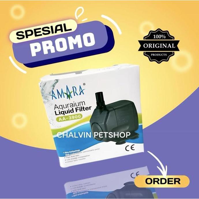 Pompa Celup Power Head Aquarium AMARA AA-3900 AA 3900