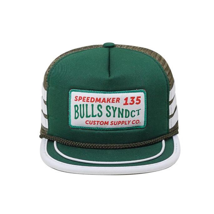BULLS SYNDICATE Hat Bordoux Green