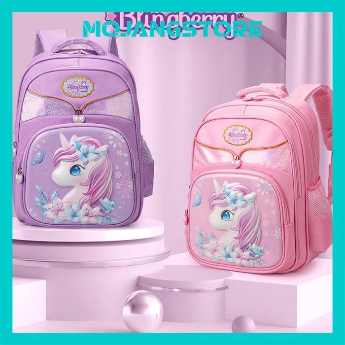 Blingberry Tas Sekolah Unicorn Glitter Waterproof Anti Air Tas Ransel Anak Sd Tas Sekolah Anak Perem