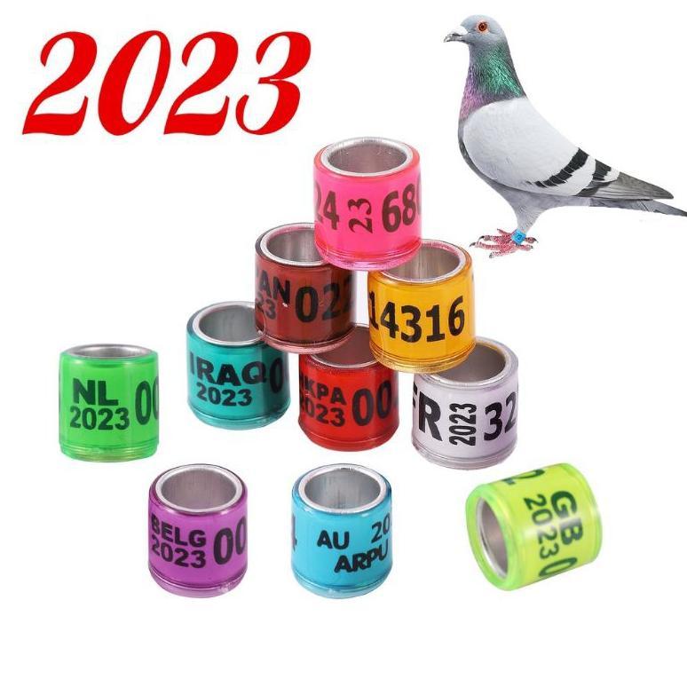 HEMAT` 1 RING MERPATI IMPORT ASLI 2023 - CINCIN MERPATI CINCIN BURUNG DARA PERKUTUT IMPORT TAHUN 202