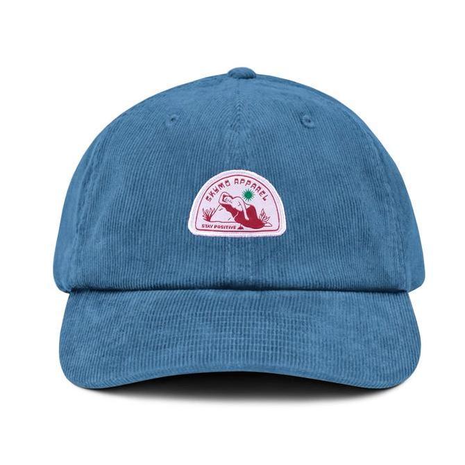 Skymo Apparel Baseball Caps Corduroy Beauty Blue