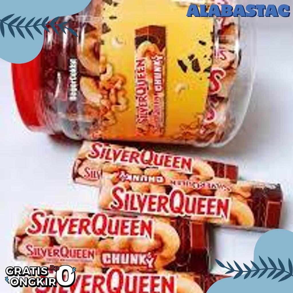 Coklat Silverqueen Chunky Bar Toples Dan Satuan