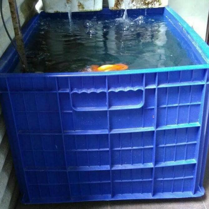 HANATA 3101 BOX CONTAINER 200 LITER / KERANJANG INDUSTRI / KOLAM IKAN