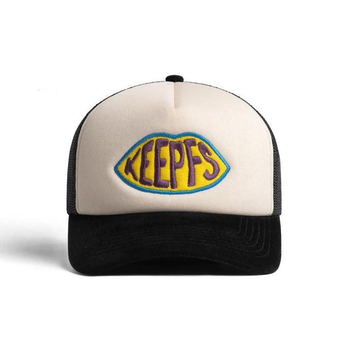 keepfs.id | topi trucker cream black | kist black