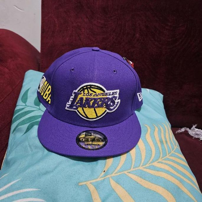 NewEra9.50 LA Lakers Alpha Industries snapback bnwt