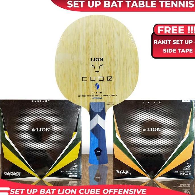 Setup Tenis Meja Pingpong Lion Cube OFF Lion Radiant Lion Roar
