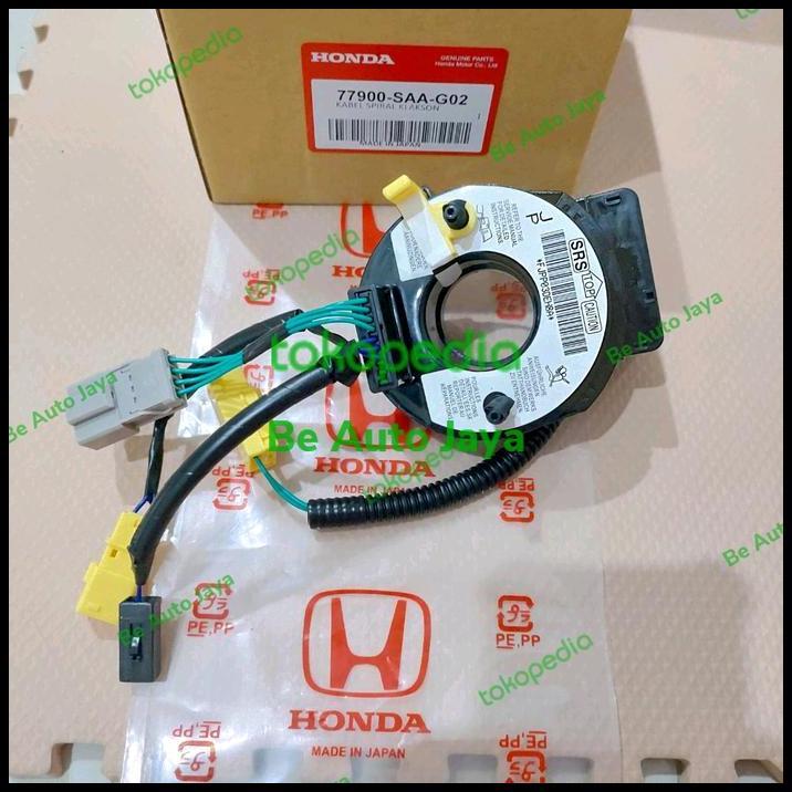 TERMURAH KABEL SPIRAL KLAKSON PITA STIR HONDA JAZZ LAMA 2004-2008 ORIGINAL 