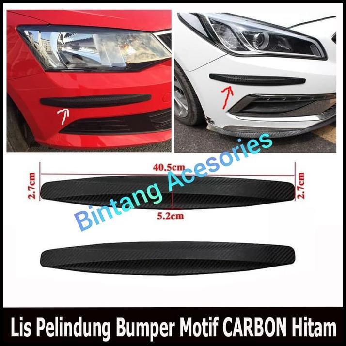 HOT DEAL LIS BEMPR GUARD PELINDUNG BUMPER MOBIL MAZDA CX5 CARBON 