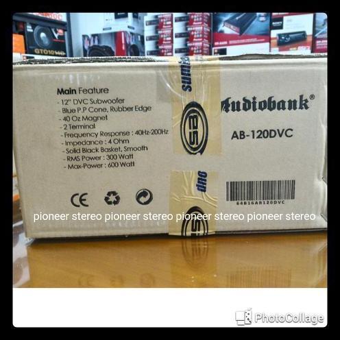 DISKON AUDIOBANK SUBWOOFER AB-120DVC