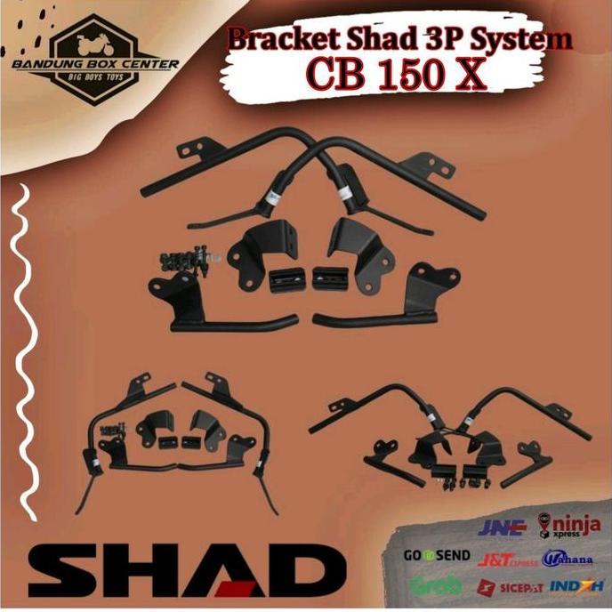 Bracket SideBox Breket Side Box Shad 3P System CB150X CB 150 X CB150 X