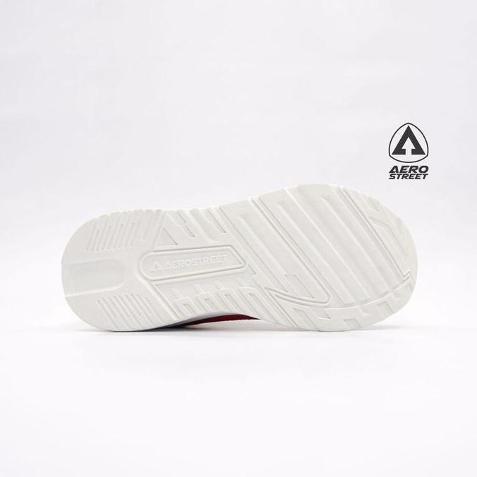 Aerostreet Osaka Hitam Putih Emas - Sepatu Sneakers Casual Pria Wanita